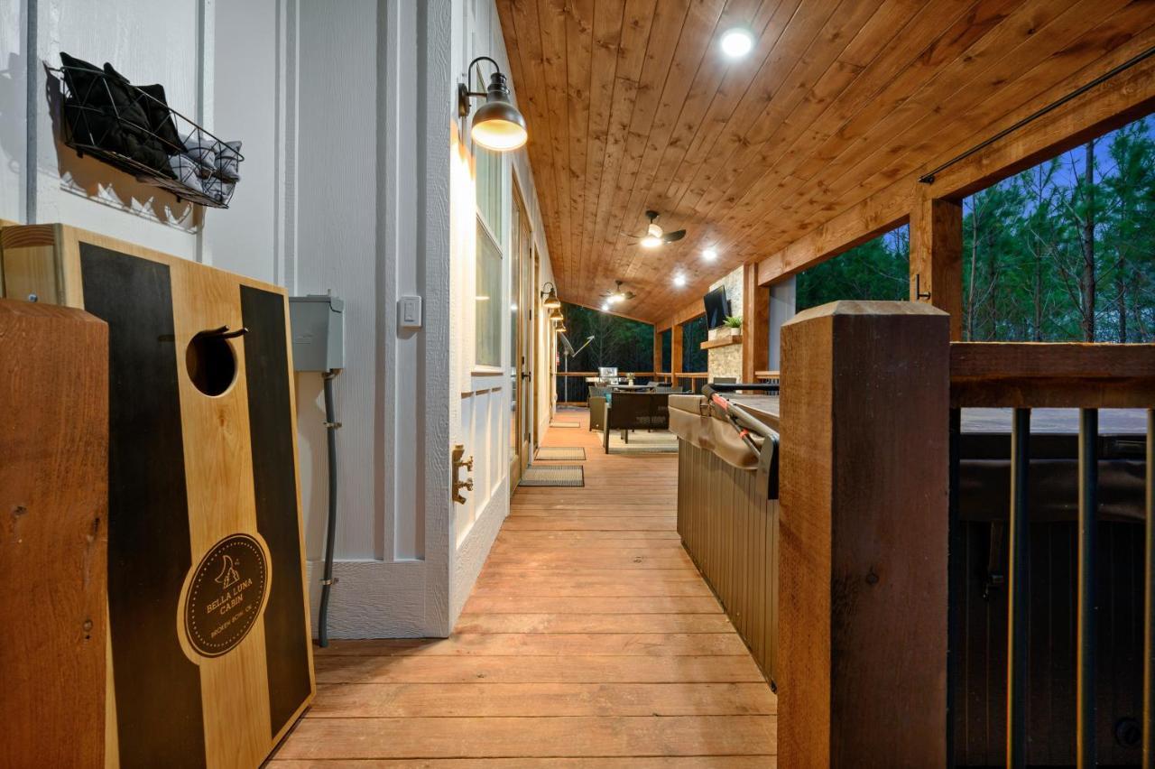 Bella Luna Cabin - Cozy Farmhouse Cabin, Private Deck, Swing Set, Fire Pit, Hot Tub Villa Broken Bow Exterior photo